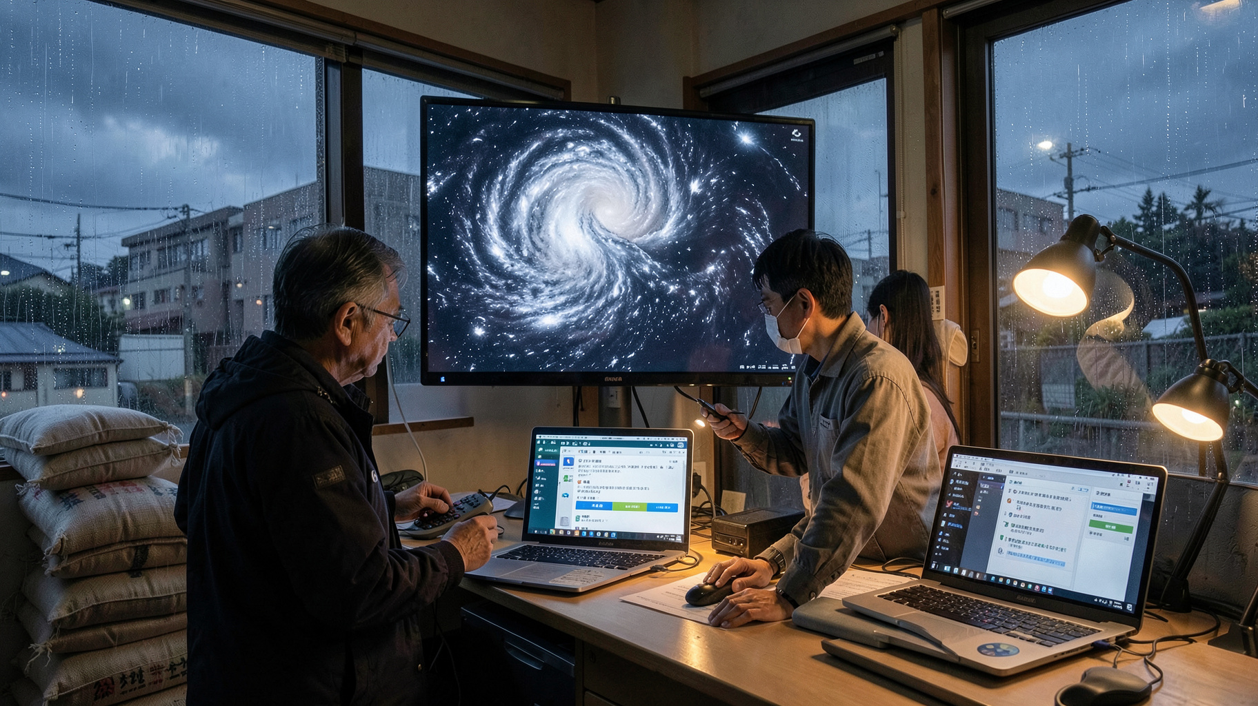 防災メールが止まる日に備える　台風接近時の情報伝達を複線化せよのイメージ写真